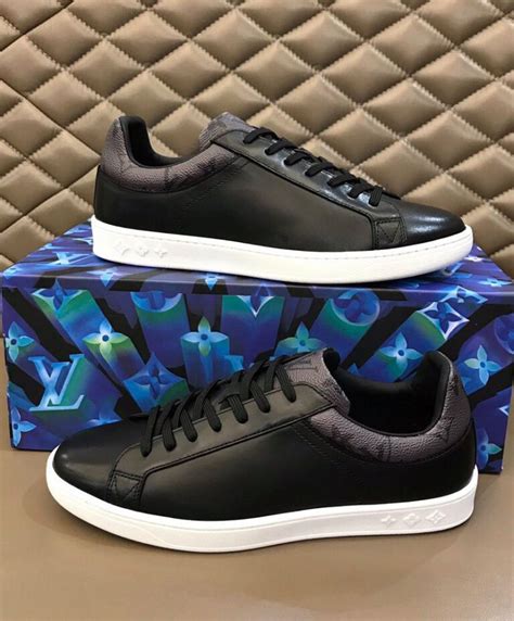 louis vuitton luxembourg sneaker all black|Louis Vuitton tekkies prices.